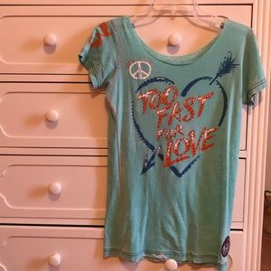 affliction graphic tee